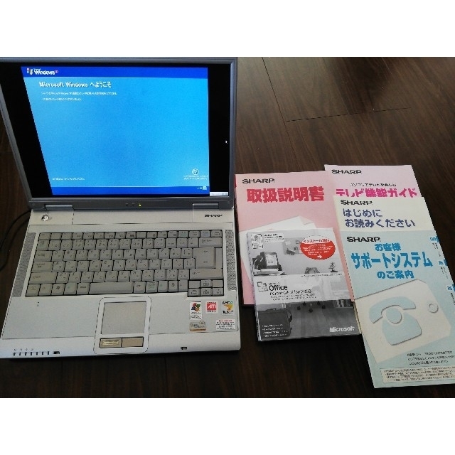 SHARP(シャープ)のSHARP PC-WA80KZ Mebius 中古パソコン スマホ/家電/カメラのPC/タブレット(ノートPC)の商品写真