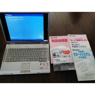 SHARP - SHARP PC-WA80KZ Mebius 中古パソコンの通販 by パーム5039's ...