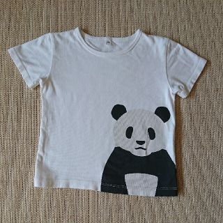 ムジルシリョウヒン(MUJI (無印良品))の無印良品 Tシャツ パンダ 100 ミキハウス ファミリア べべ KP ユニクロ(Tシャツ/カットソー)