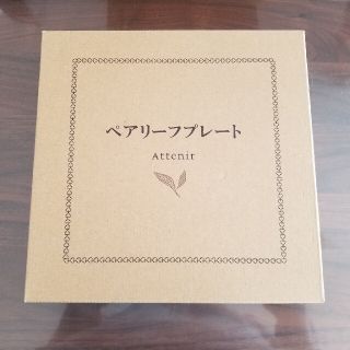 アテニア(Attenir)のアテニア ペアリーフプレート(食器)