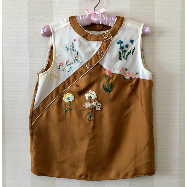 franche lippee(フランシュリッペ)のフランシュリッペ　チャイナ風トップス レディースのトップス(カットソー(半袖/袖なし))の商品写真