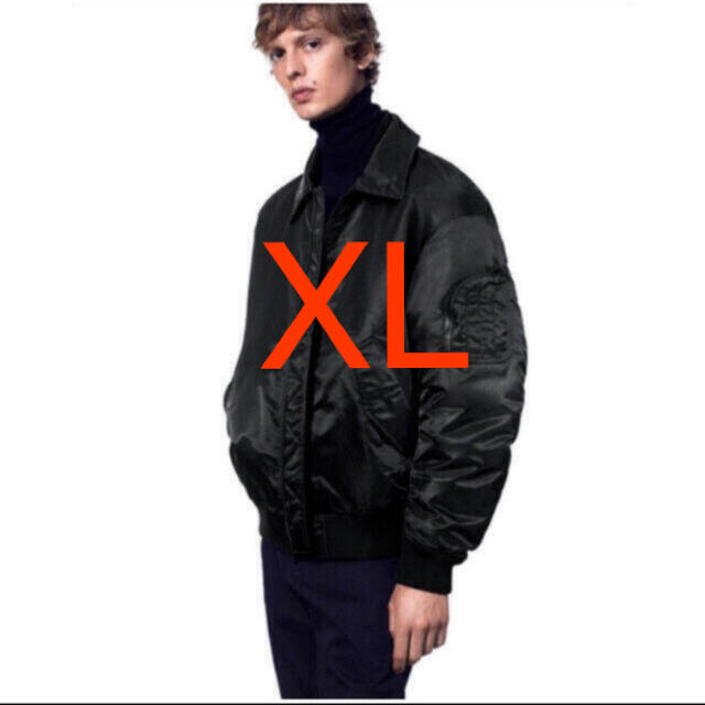 J ダウンオーバーサイズリブブルゾン XL J ダウンオーバーサイズリブブルゾン XL