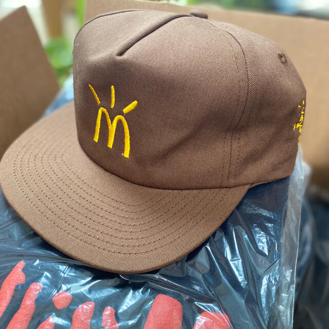 CACTUS - TRAVIS SCOTT × MCDONALD'S コラボキャップ HATの通販 by