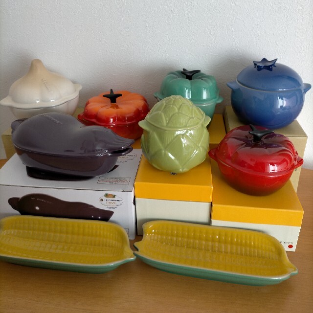 LE CREUSET(ルクルーゼ)のル・クルーゼ ベジタブル ココット  インテリア/住まい/日用品のキッチン/食器(食器)の商品写真