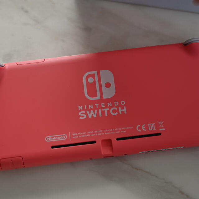Nintendo Switch - Switch Lite コーラルの通販 by ひかる's shop｜ニンテンドースイッチならラクマ 低価超歓迎