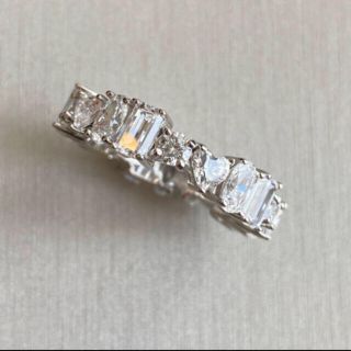 スタージュエリー(STAR JEWELRY)の人工ダイヤモンド　9号　モアサナイト　マルチシェイプ(リング(指輪))