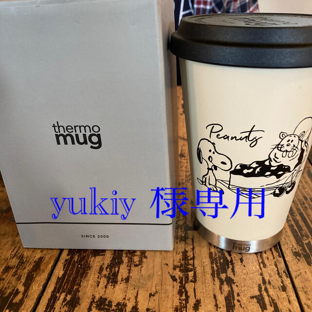 thermo mug(サーモマグ)のthermo mug SNOOPY インテリア/住まい/日用品のキッチン/食器(タンブラー)の商品写真