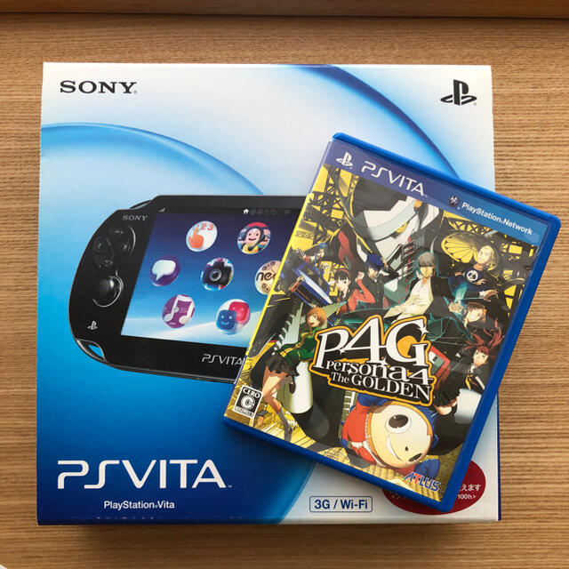 PlayStation VITA ペルソナ4 ザ・ゴールデンゲームソフトゲーム機本体