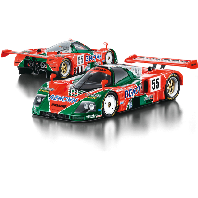 マツダ(マツダ)のマツダ787B＃55 LeMans1991ワイドラーハーバートガショー 1:43 エンタメ/ホビーのおもちゃ/ぬいぐるみ(ミニカー)の商品写真