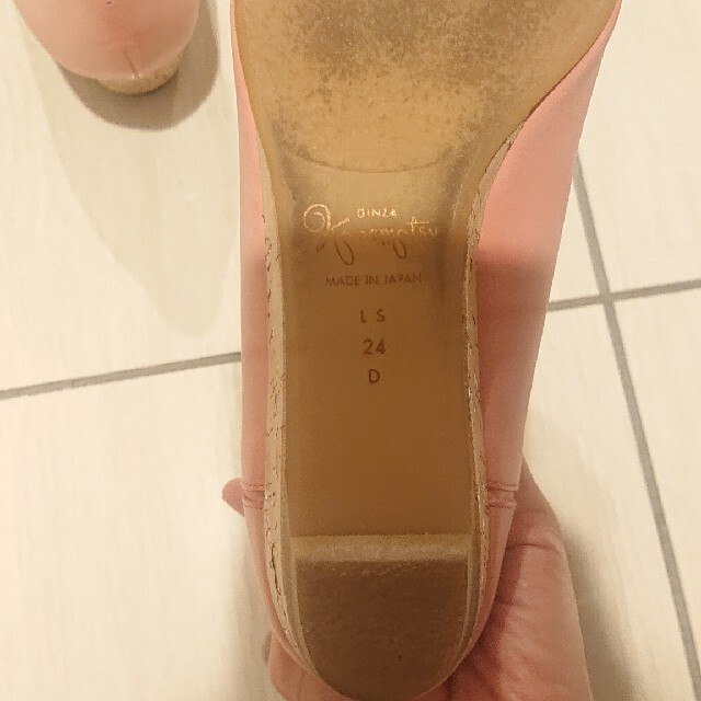 GINZA Kanematsu(ギンザカネマツ)の銀座カネマツ 靴 試着のみのほぼ新品 レディースの靴/シューズ(ハイヒール/パンプス)の商品写真