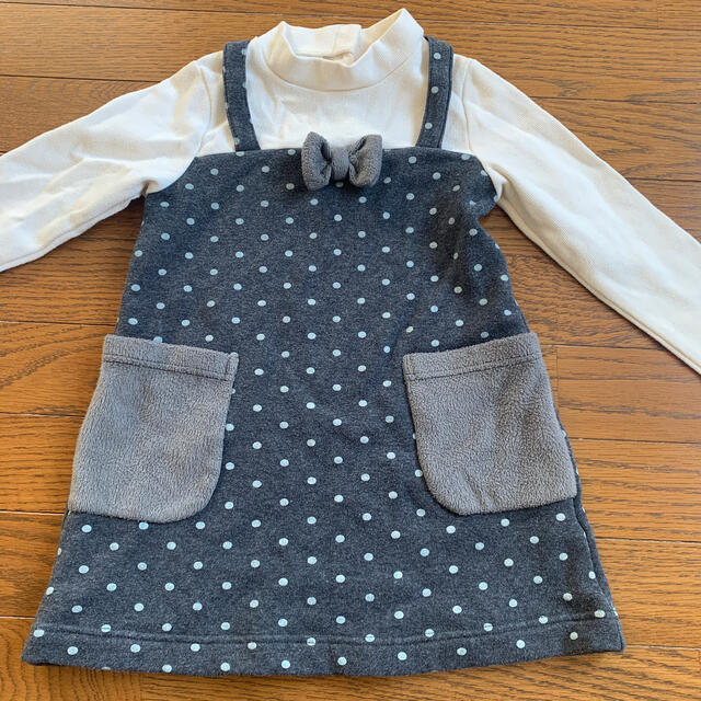 3can4on(サンカンシオン)の3can4on ワンピース 110 キッズ/ベビー/マタニティのキッズ服女の子用(90cm~)(ワンピース)の商品写真