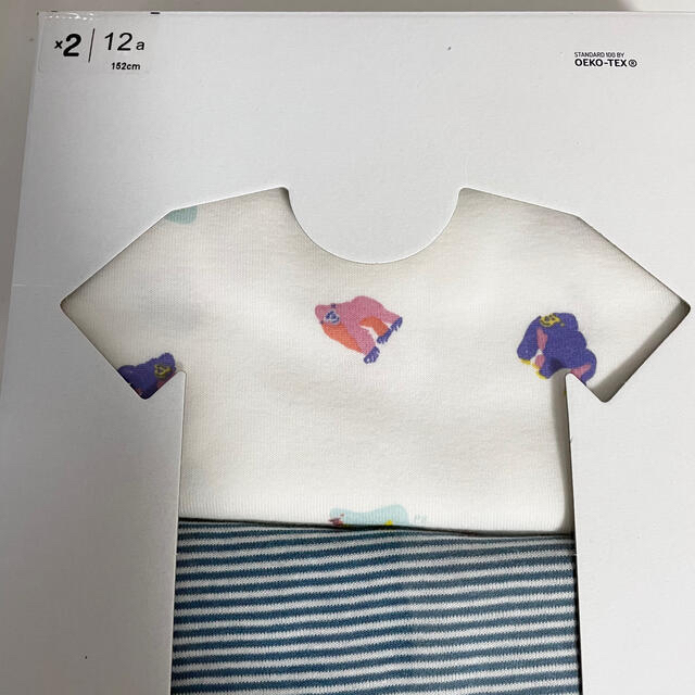 PETIT BATEAU(プチバトー)の✳︎ご専用✳︎ 新品未使用 プチバトー 半袖 Tシャツ 2枚組 12ans キッズ/ベビー/マタニティのキッズ服男の子用(90cm~)(Tシャツ/カットソー)の商品写真