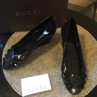 グッチ(Gucci)の✨訳有り✨グッチ✨ラバーシューズ✨(ハイヒール/パンプス)