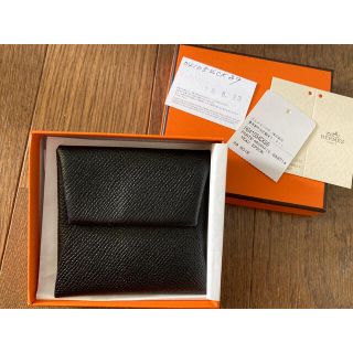 エルメス(Hermes)のco様ご専用 エルメス バスティア 黒 小銭入れ 正規店購入(コインケース)