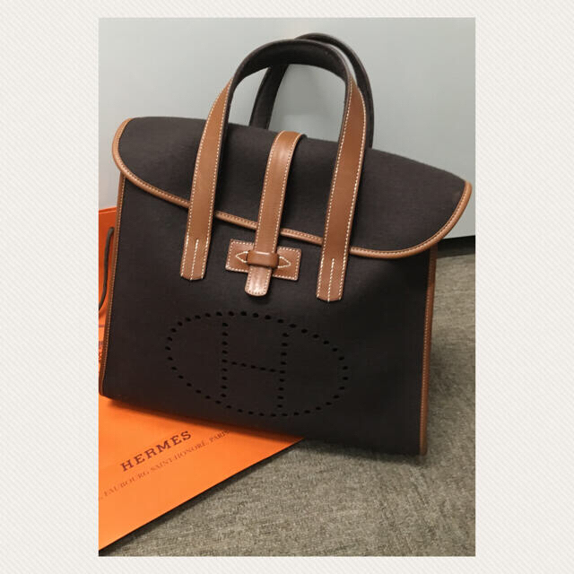 HERMES 美品フードゥ　ハンドバッグ