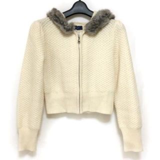 M’S GRACY  ショート丈ニットパーカー　サイズ40(L)