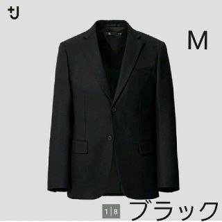 ユニクロ(UNIQLO)のウールテーラードジャケット ユニクロ ジルサンダー ブラックM (テーラードジャケット)