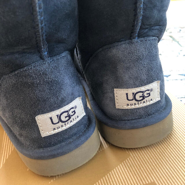 UGG ムートンブーツ　ショート　ネイビー