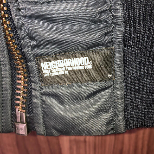 NEIGHBORHOOD(ネイバーフッド)のNEIGHBORHOOD (ネイバーフッド) 00-01AW MA-1ジャケット メンズのジャケット/アウター(フライトジャケット)の商品写真