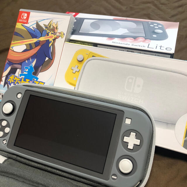 【新品未開封】Switch Lite＆ポケットモンスター ソード＜送料無料＞