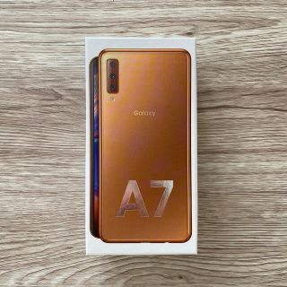 ギャラクシー(Galaxy)のGalaxy A7 ゴールド 64 GB SIMフリー(スマートフォン本体)