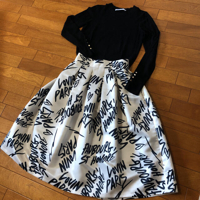 最終お値下げ☆トレコード　素敵スカート レディースのスカート(ひざ丈スカート)の商品写真
