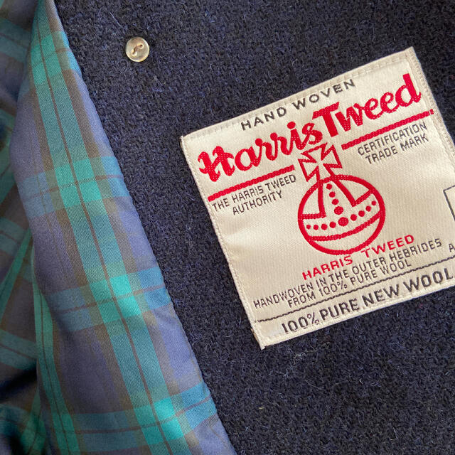 Harris Tweed(ハリスツイード)のハリスツイード　コート レディースのジャケット/アウター(ピーコート)の商品写真