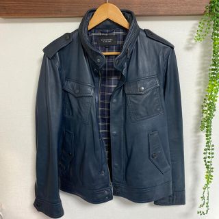 バーバリーブラックレーベル(BURBERRY BLACK LABEL)のBurberry black label レザージャケット(レザージャケット)