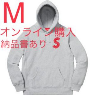 シュプリーム(Supreme)の【オンライン購入】20aw supreme パーカー M グレー(パーカー)