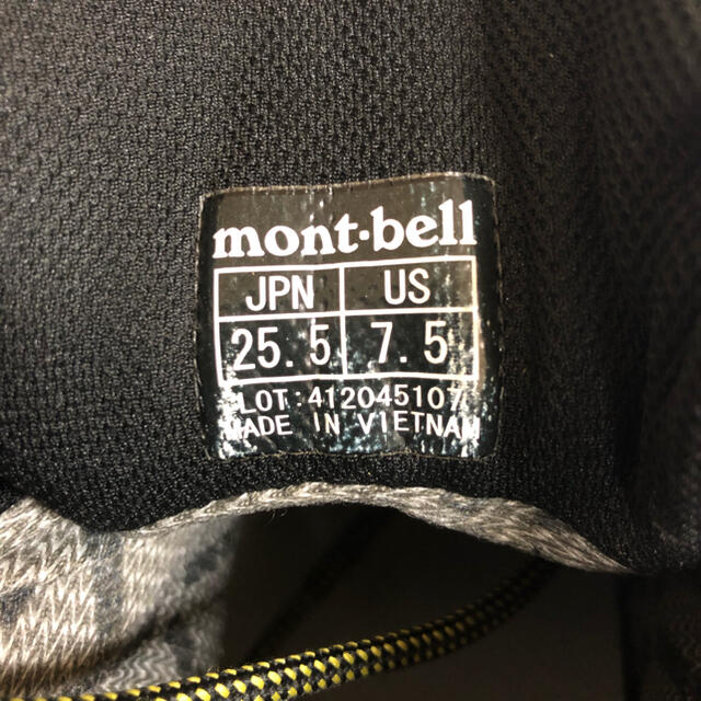 mont bell(モンベル)のモンベル☆男性用トレッキングシューズ登山靴☆25.5cm☆GORE-TEX メンズの靴/シューズ(ブーツ)の商品写真