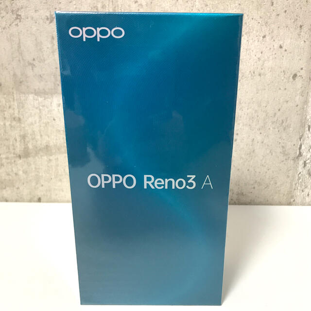 ANDROID(アンドロイド)の【新品未開封】SIMフリー OPPO Reno3 A 128GB (ブラック)  スマホ/家電/カメラのスマートフォン/携帯電話(スマートフォン本体)の商品写真