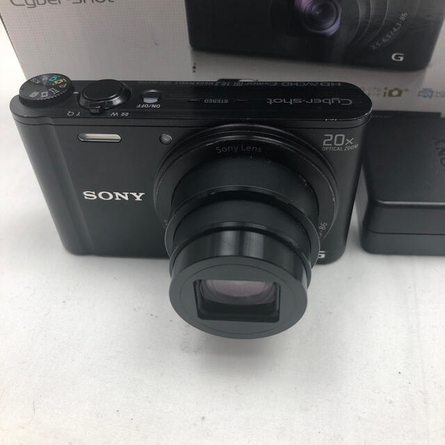 SONY Cyber−Shot WX DSC-WX350(B) 完動　美品