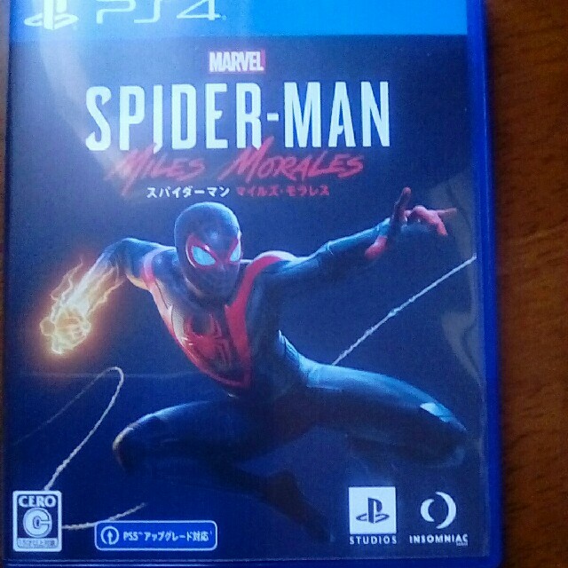 スパイダーマン:マイルズモラレス PS4