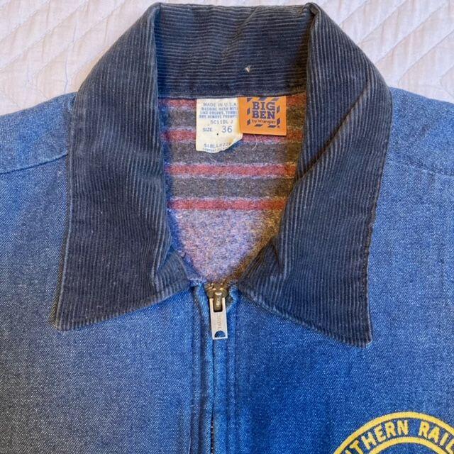 Vintage  Big Ben Denim Jacket ブランケット付き