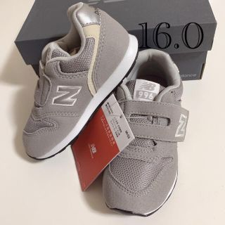 ニューバランス(New Balance)の16.0 新品 ニューバランス スニーカー 996 グレー キッズ ベビー(スニーカー)