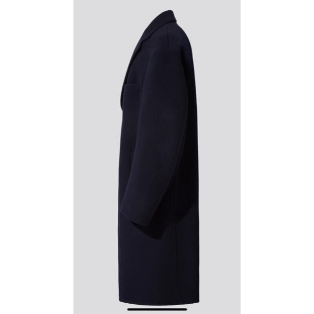 Jil Sander(ジルサンダー)の最安値　ジルサンダー +J カシミアブレンド チェスターコート　XXL ブラック メンズのジャケット/アウター(チェスターコート)の商品写真