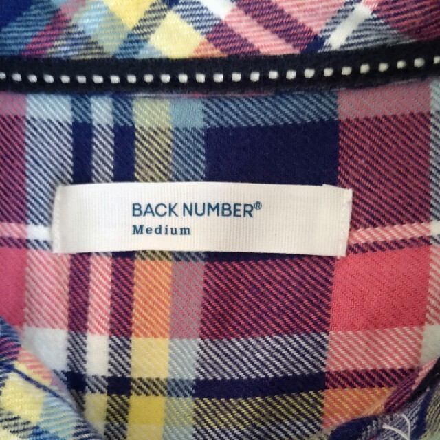 BACK NUMBER(バックナンバー)のネルシャツ レディースのトップス(シャツ/ブラウス(長袖/七分))の商品写真