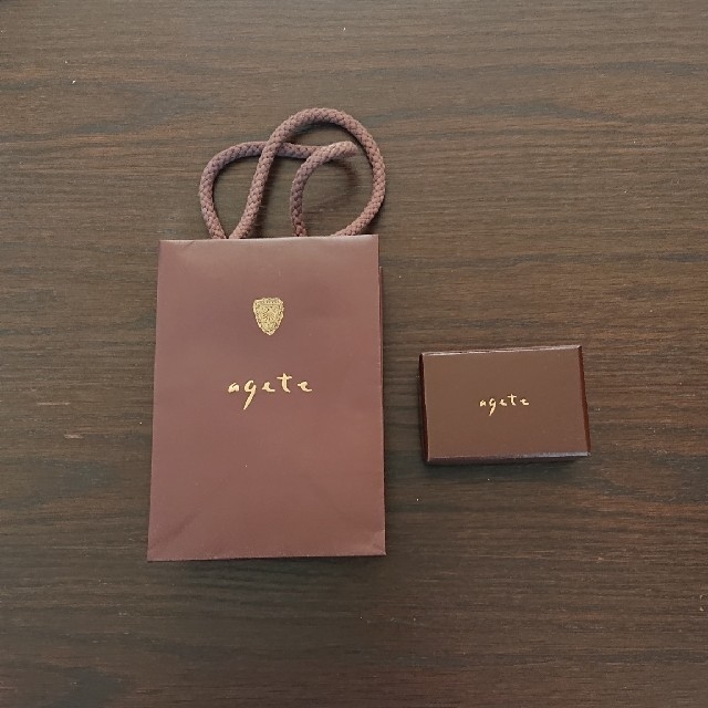agete(アガット)のagete 空箱・紙袋 レディースのバッグ(ショップ袋)の商品写真