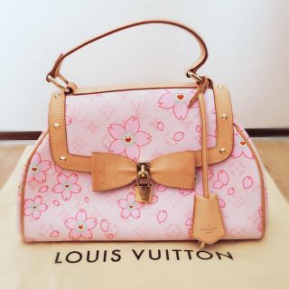 ルイヴィトン(LOUIS VUITTON)のルイヴィトン♡村上隆♡ チェリーブロッサム サックレトロPM ハンドバッグ(ハンドバッグ)