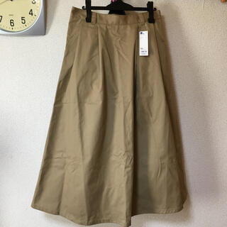 ジーユー(GU)の新品 大きいサイズスカート(ロングスカート)