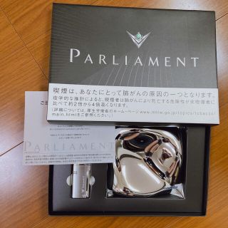 フィリップモリス(Philip Morris)の【限定】値引き！parliament (パーラメント)灰皿　&  ライター(タバコグッズ)