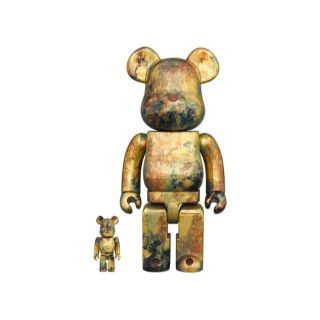 BE@RBRICK PUSHEAD #5 GOLD 100％ & 400％(その他)