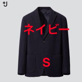 ユニクロ(UNIQLO)の【完売品S】UNIQLO+J、ウールブレンドオーバーサイズジャケット(テーラードジャケット)