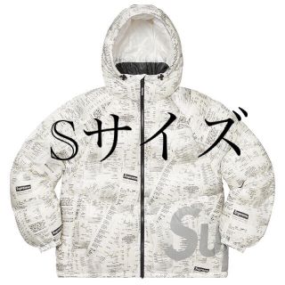 シュプリーム(Supreme)のSupreme Hooded Down Jacket RECEIPTS(ダウンジャケット)