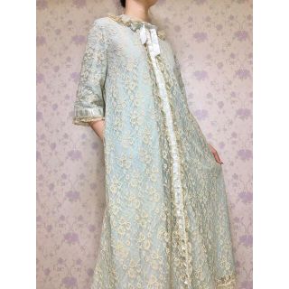 ガニーサックス(GUNNE SAX)の60年代　ロマンティックなヴィンテージナイトガウン🎀(ルームウェア)