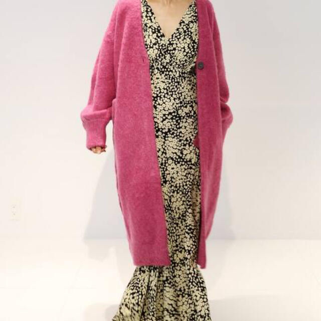 hakuji モヘア ロングカーディガン コート ニット ルル ロンハーマン