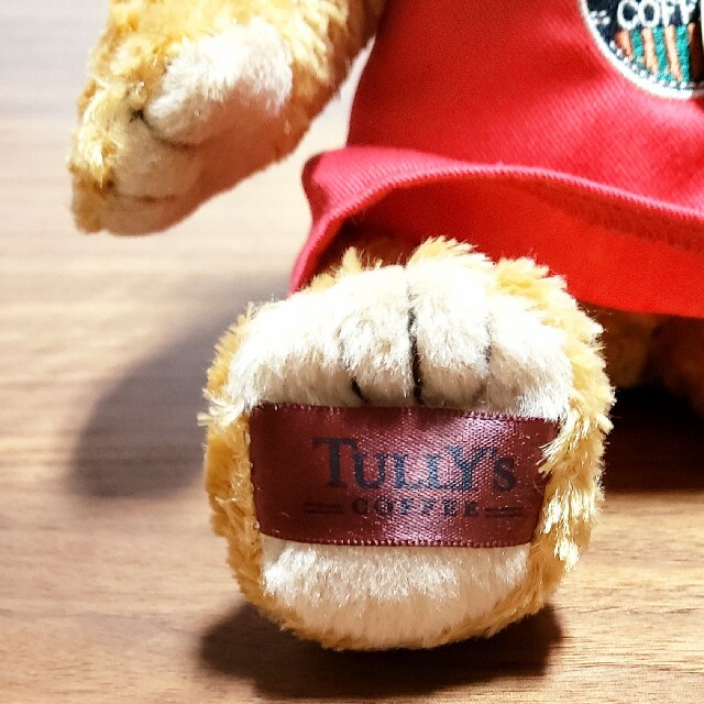 TULLY'S COFFEE(タリーズコーヒー)のタリーズコーヒー テディベア ぬいぐるみ エンタメ/ホビーのおもちゃ/ぬいぐるみ(ぬいぐるみ)の商品写真