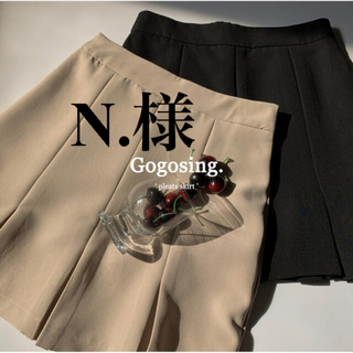 ゴゴシング(GOGOSING)の【新品未使用】【値下げ】GOGOSING プリーツスカート(ミニスカート)