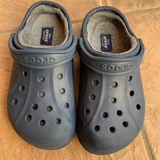 クロックス(crocs)のクロックス　ボア付　サイズ22cm(サンダル)