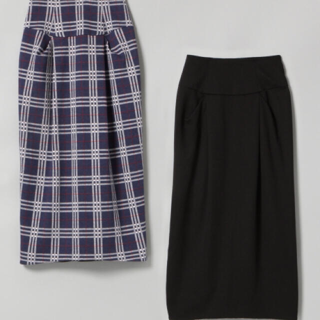 JEANASIS(ジーナシス)の値下げ　ジーナシス  リバーシブル　チェック　スカート レディースのスカート(ロングスカート)の商品写真